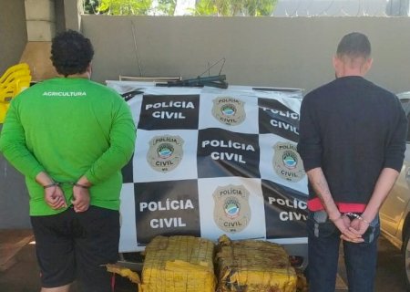 Polícia Civil prende dois homens por tráfico de drogas em Nova Alvorada do Sul