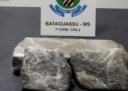 Homem é preso com tabletes de maconha em distrito de Bataguassu