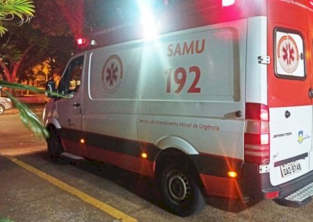 Jovem sofre acidente de moto no Jardim Água Boa, é levado para o hospital e morre