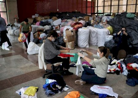 Campanha “Seu Abraço Aquece” faz triagem e inicia doações na próxima semana