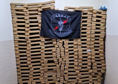 Traficante é baleado em troca de tiros e acaba preso com 650 quilos de maconha