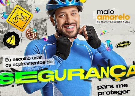 Detran-MS e órgãos de trânsito iniciam amanhã o Movimento Maio Amarelo