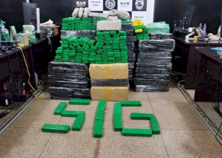 Polícia Civil fecha entreposto com cerca de duas toneladas de maconha