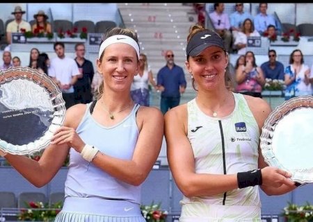 Bia Haddad é campeã de duplas do Masters Madrid e subirá ao top 10