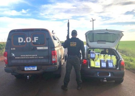 DOF prende homem com agrotóxico furtado de fazenda onde trabalha