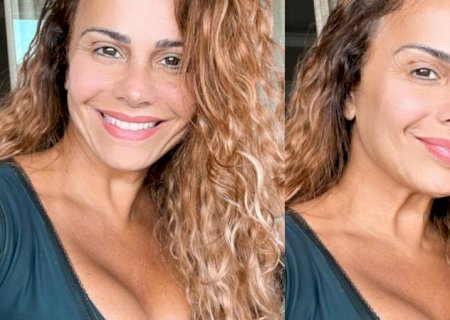 Viviane Araújo troca o silicone e exibe resultado na web: “Peitinhos novos”