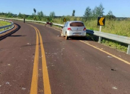 Vítima de acidente na MS-477 morre no HV