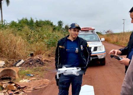 Guarda Municipal realiza treinamento pra operar drones