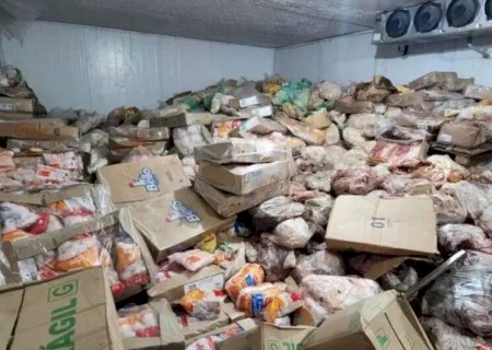Cerca de 30 toneladas de carne estragada são apreendidos em açougue