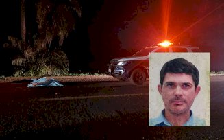 Funcionário da Sanesul morre após colisão envolvendo moto e caminhonete entre Dourados e Fátima do Sul
