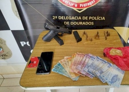 Homem acusado de abastecer ‘boca de fumo’ é preso pela PC em Dourados
