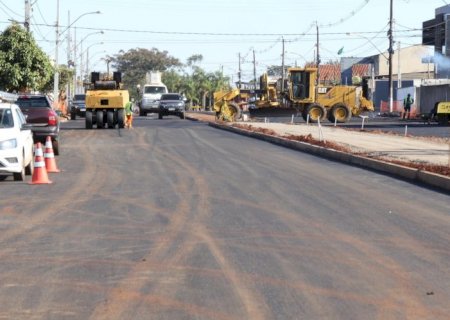 Obra de duplicação e revitalização da José Roberto Teixeira segue em ritmo acelerado