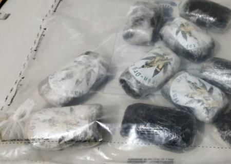Homem é preso com haxixe em Laguna Carapã