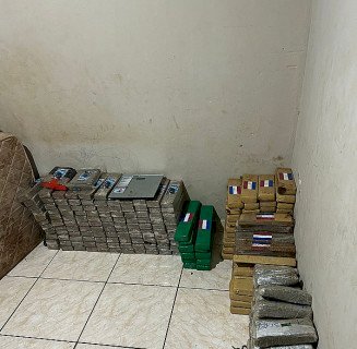 Operação da Polícia Civil de MS e MT prende 5 pessoas e apreende 550 quilos de maconha