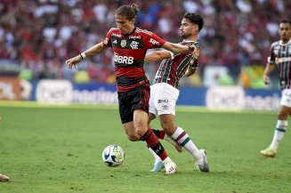 Fluminense e Flamengo empatam em jogo agitado no Maracanã com gols anulados e polêmicas