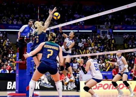 Brasil encerra 1ª fase da Liga das Nações feminina com vitória