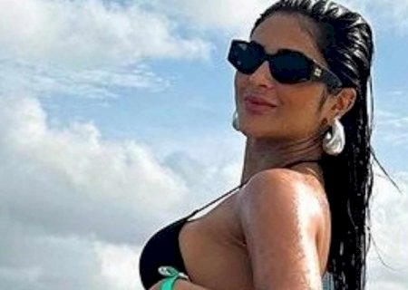 Mileide Mihaile ostenta curvas abundantes em lancha e choca: ''Rainha''