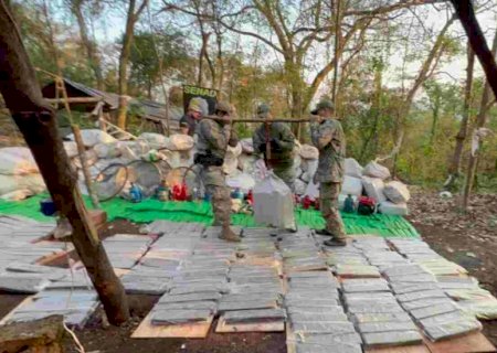 Polícia apreende mais de 5t de maconha que seriam enviadas para o Brasil