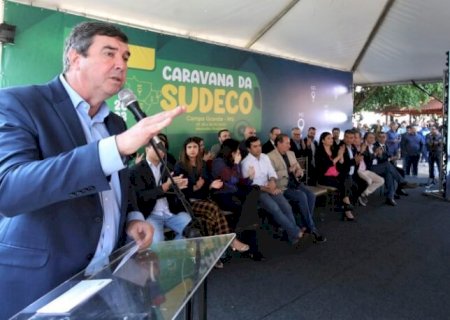 Na Caravana da Sudeco, governador destaca crescimento e bom ambiente de negócios em MS