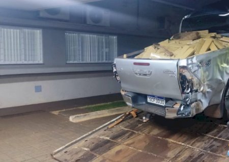 Veículo é recuperada pelo DOF carregado com uma tonelada e meia de maconha