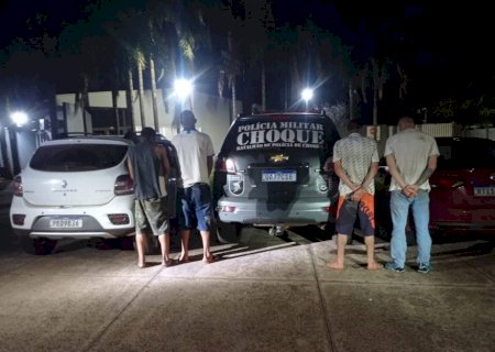 Quadrilha especializada em roubos de carro no DF e fronteira é presa pela PM