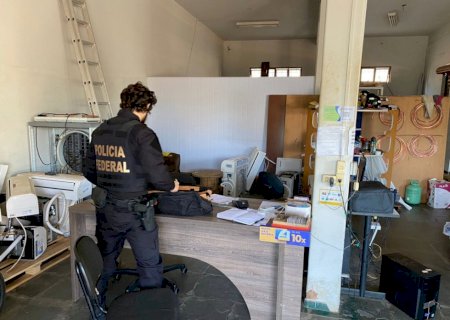 PF desmonta contrabando através de empresa de transporte de carga