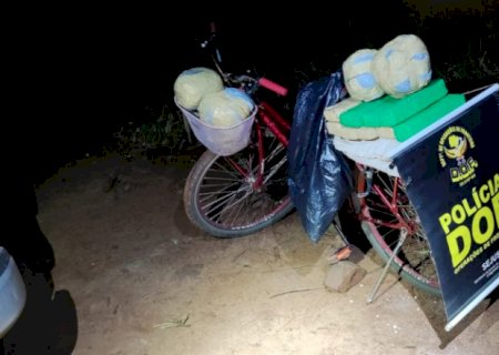 Homem é preso levando maconha de Coronel Sapucaia a Caarapó em bicicleta