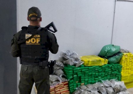 Três são presos com carregamento de maconha avaliado em R$ 1,5 mi
