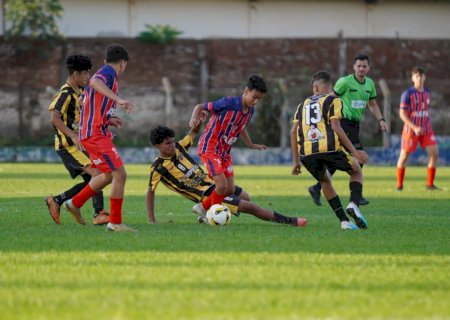 Com 14 gols em 05 jogos Sul-Mato-Grossense de Futebol Sub-15 começou neste final de semana