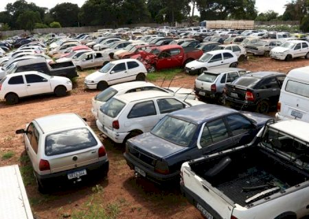 Veículos recolhidos na região de Dourados recebe lances até dia 27