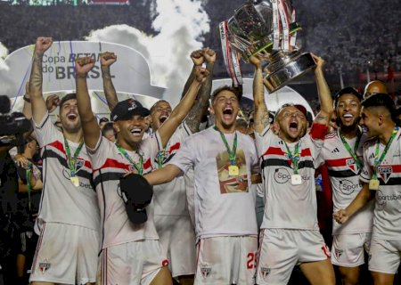 São Paulo segura o Fla e conquista título inédito da Copa do Brasil