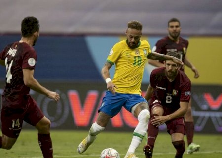 Brasil enfrenta Venezuela na Arena Pantanal