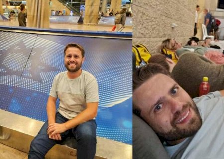 Advogado de MS relata momentos de tensão ao ficar preso no Aeroporto de Tel Aviv