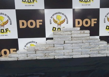 DOF apreende carga milionária de cocaína em tanque de combustível de camionete em Dourados