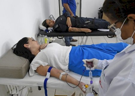 Governo do Estado realiza campanha de doação de sangue