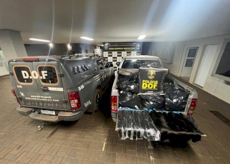 Mulher é detida pelo DOF com R$ 805 mil em cabelo humano em Dourados