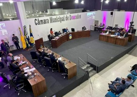 Vereadores de Dourados aprovam 24 projetos