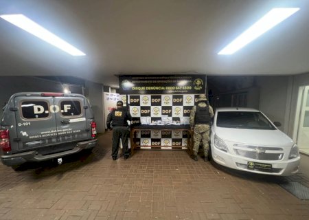 DOF recaptura foragido da Justiça e apreende agrotóxico na MS-376