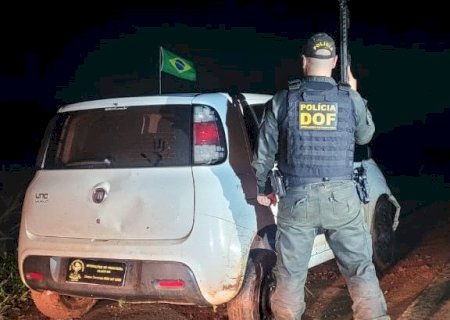 Veículo furtado é recuperado pelo DOF em Amambai