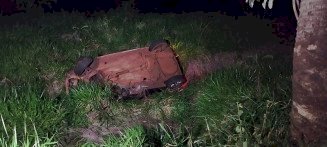 Homem de 48 anos morre em capotamento entre Itaporã e Montese