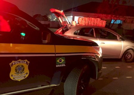 Empresária da fronteira é presa pela PRF com quase 60 quilos de cocaína