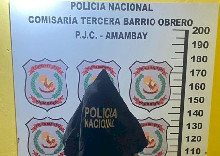 Brasileiro responsável por punir ‘irmãos de facção’ é preso em Pedro Juan
