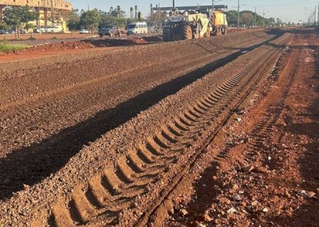 Dourados: revitalização da Avenida Coronel Ponciano segue cronograma de obra