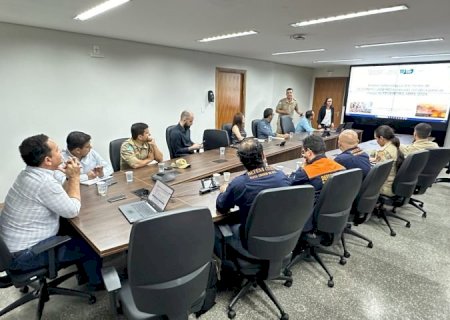 Planejamento de combate a incêndios de 2024 é definido pelo autoridades de MS