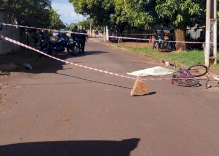 Carreta atropela e mata menina de 11 anos em Dourados; motorista abandonou o local