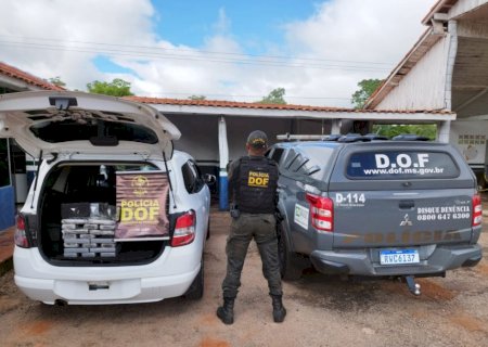 Homens que seguiam para o PR com mais de 30 quilos de cocaína são presos