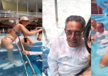 Prefeito é flagrado em farra com mulher que acusou Trad