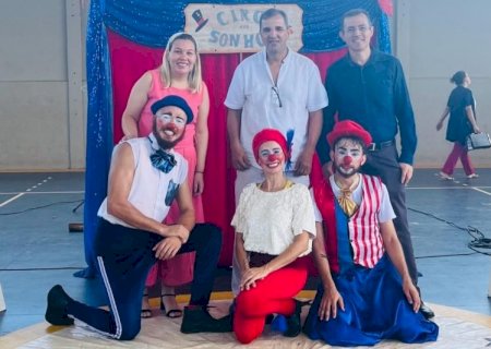 Procon leva o Circo dos Sonhos às escolas de Dourados
