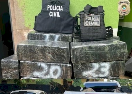 Traficante é preso com quase uma tonelada de maconha na fronteira