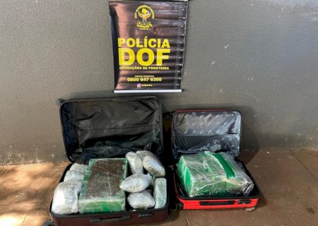 Homem é preso com carga de maconha que levaria para Minas Gerais; 3º caso esta semana